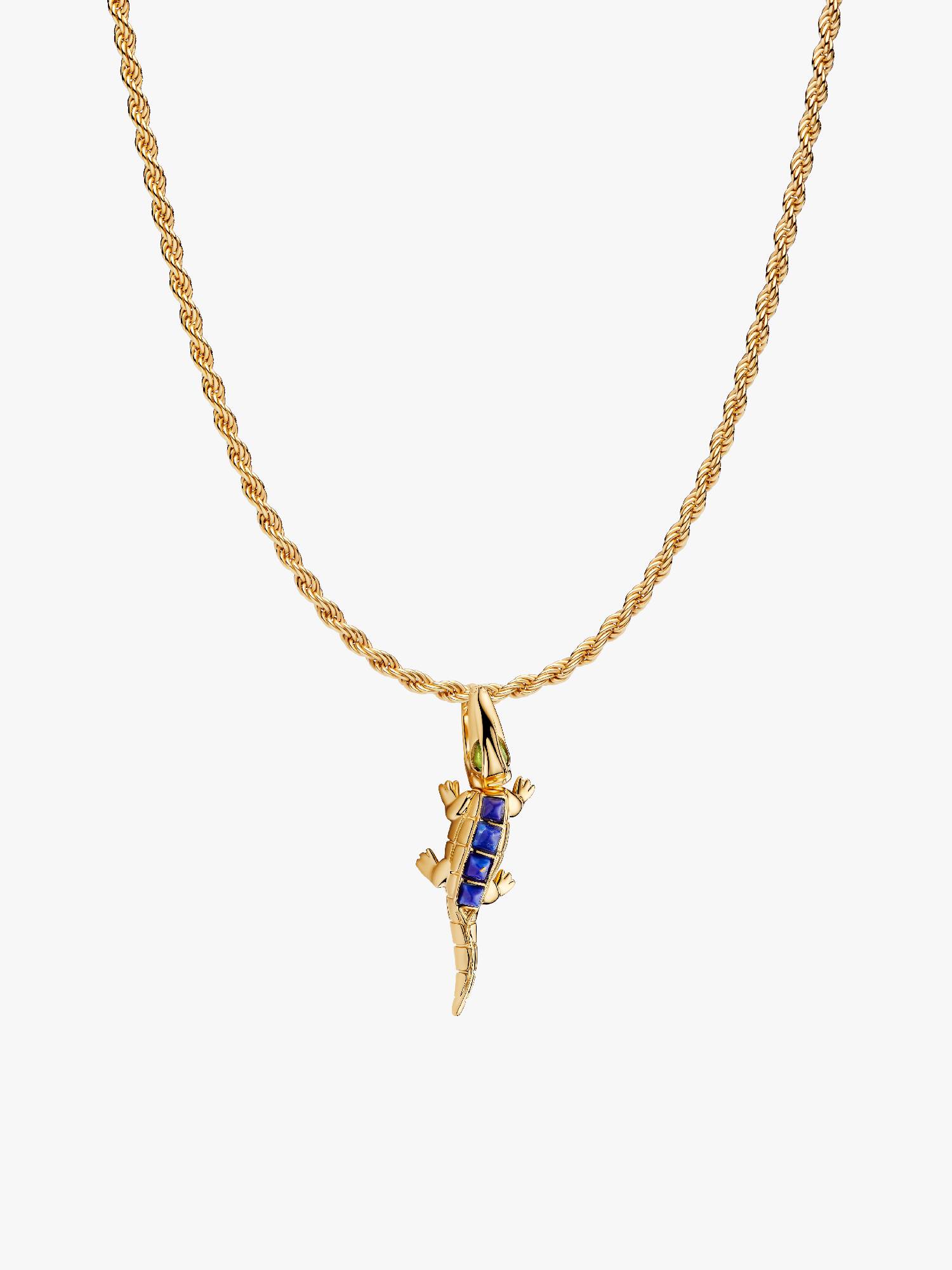 Conjunto de Presente Lagarto Dourado