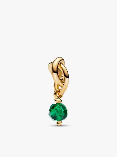 Gift Set Colar e Conta Círculo da Eternidade Verde Primavera