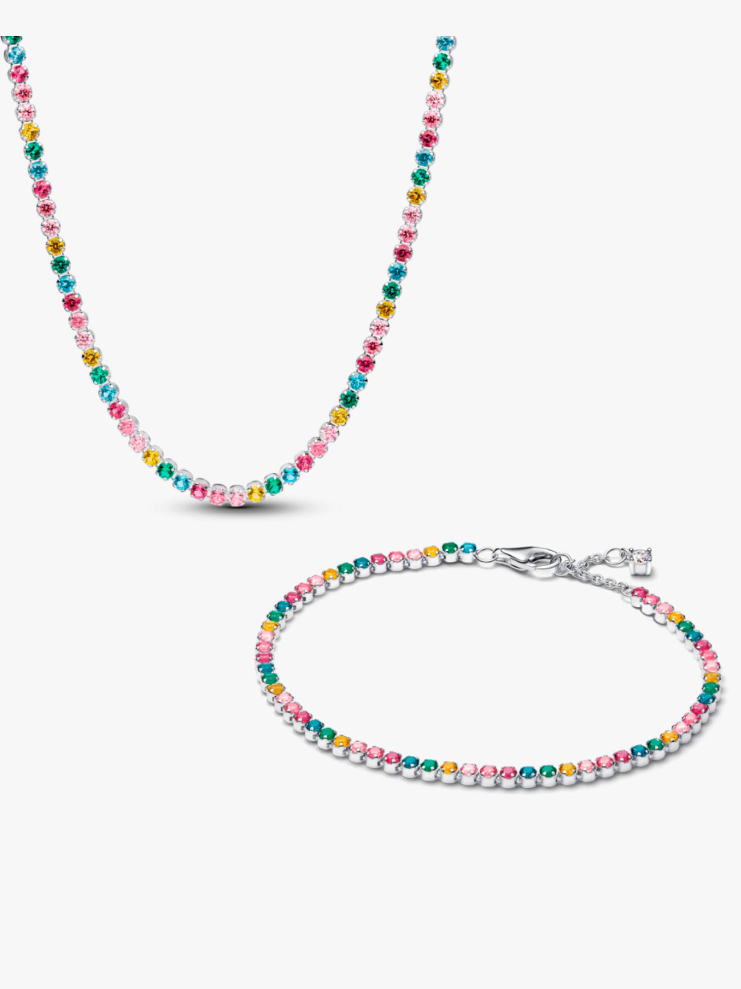 Conjunto de Presente Brilho Arco-íris