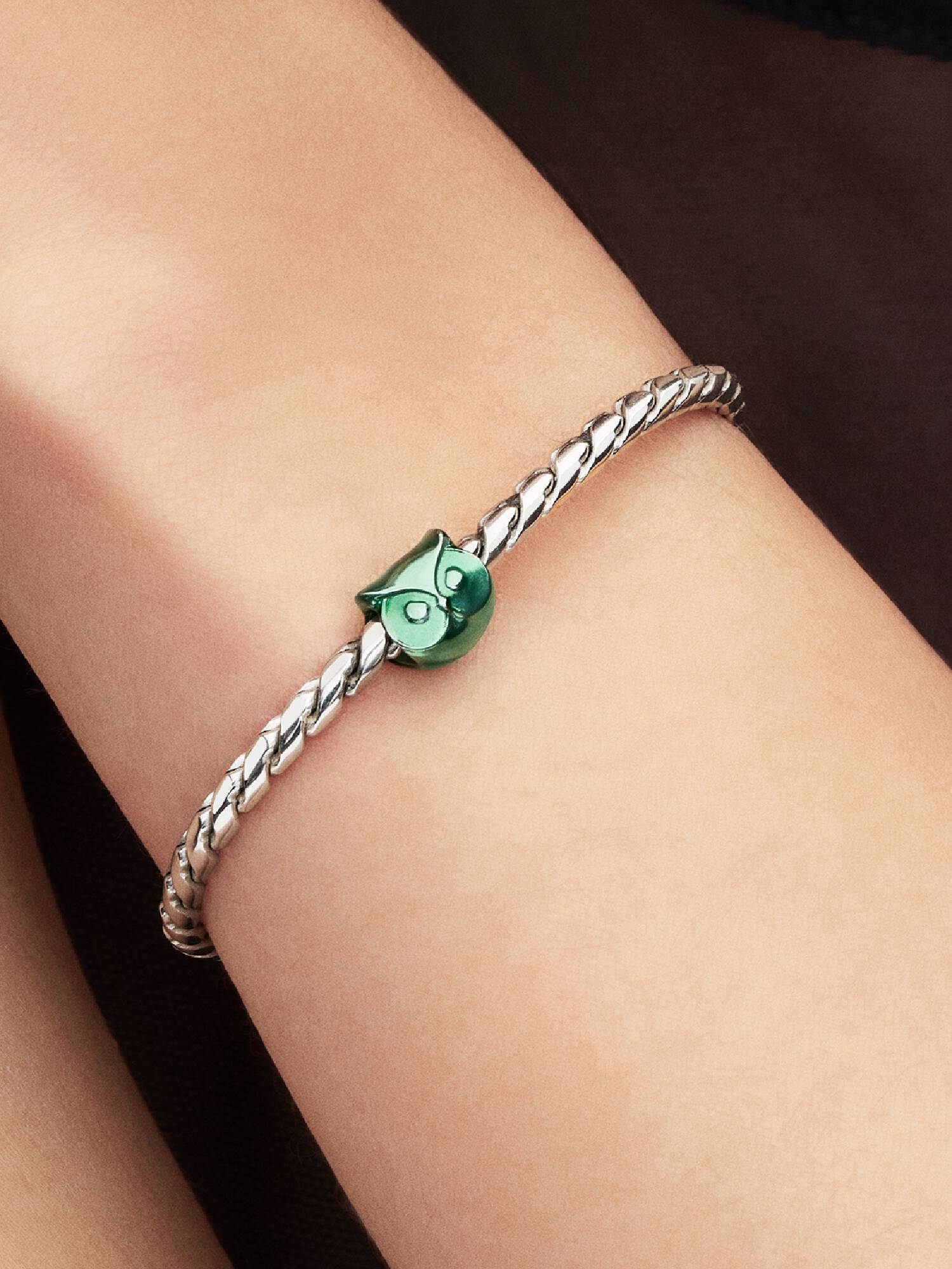 Mini Conta Coruja Verde