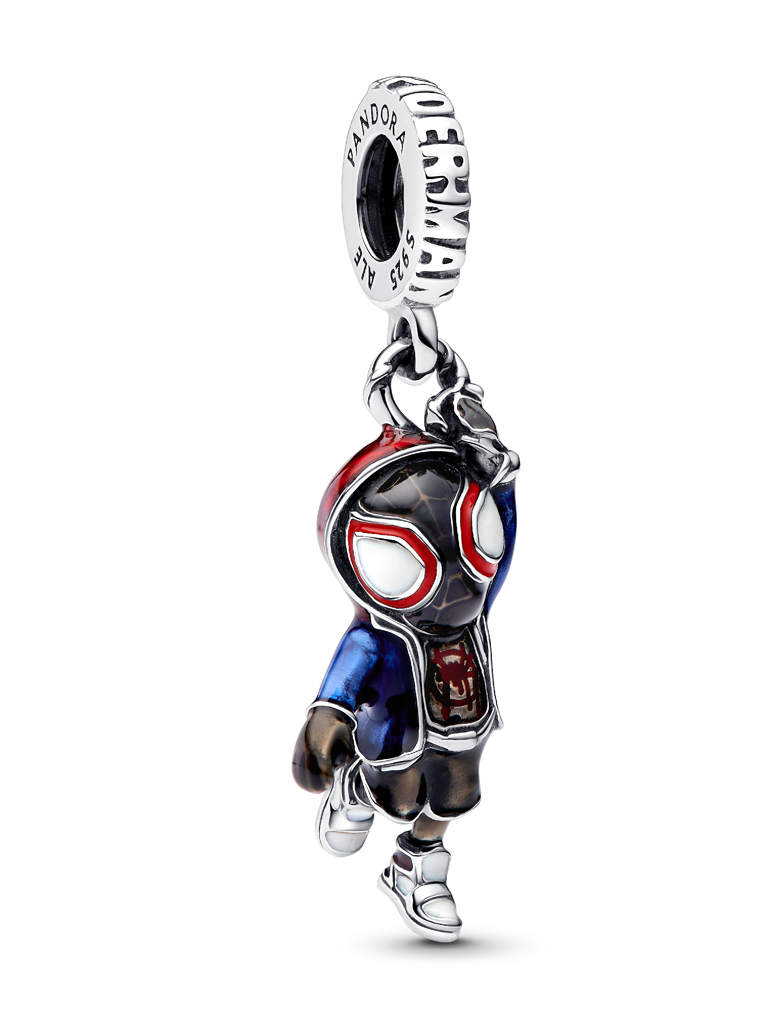 Conta Pendente Marvel Spider-Man Miles Morales Prata