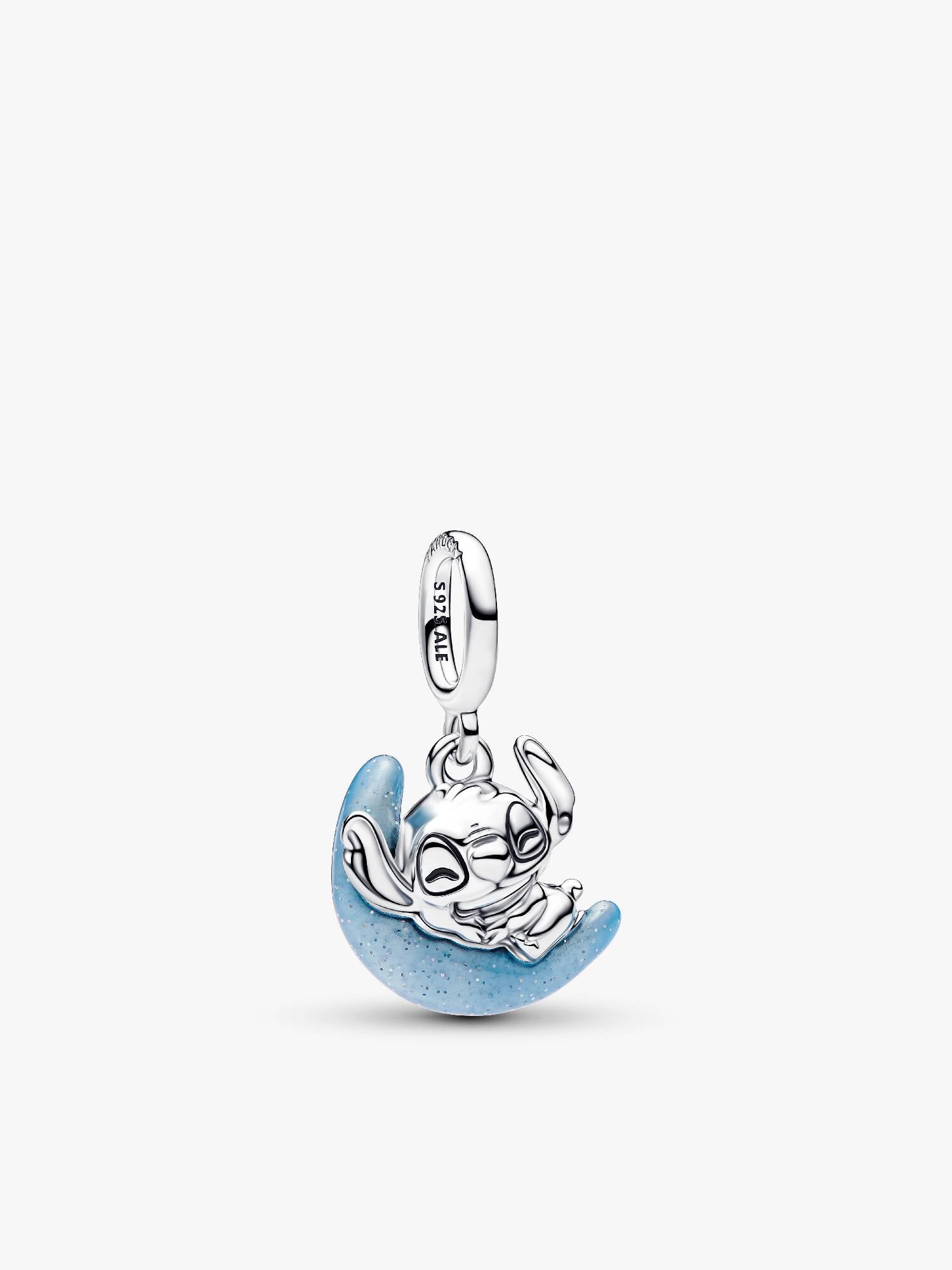 Conta Pendente Lua Brilha no Escuro Stitch Disney