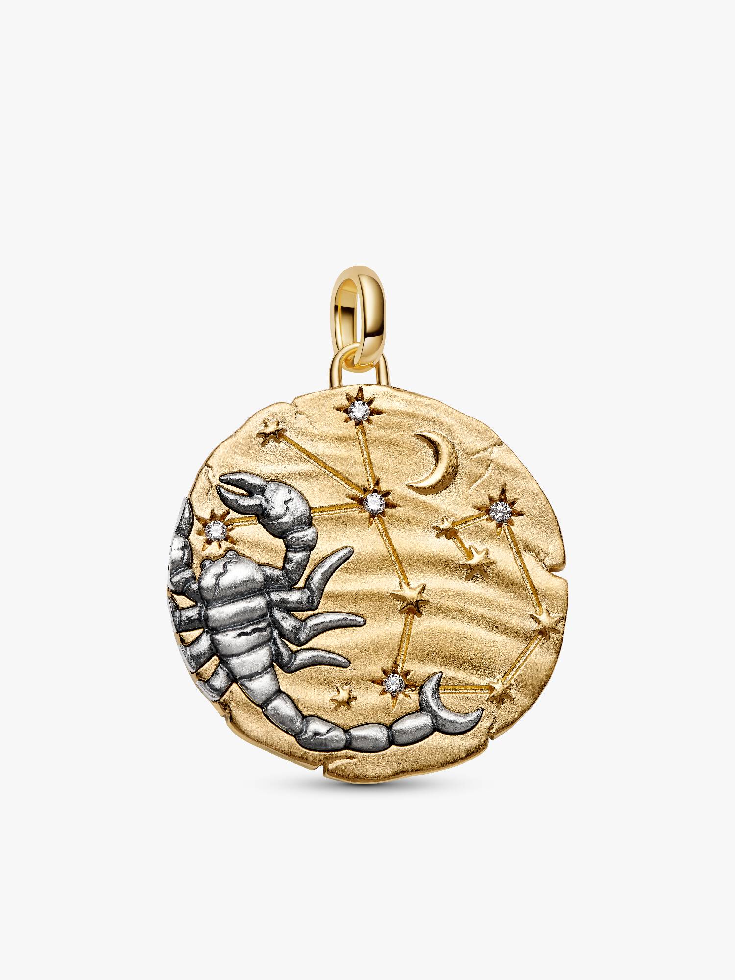 Conta Medalhão Grande Zodíaco Escorpião