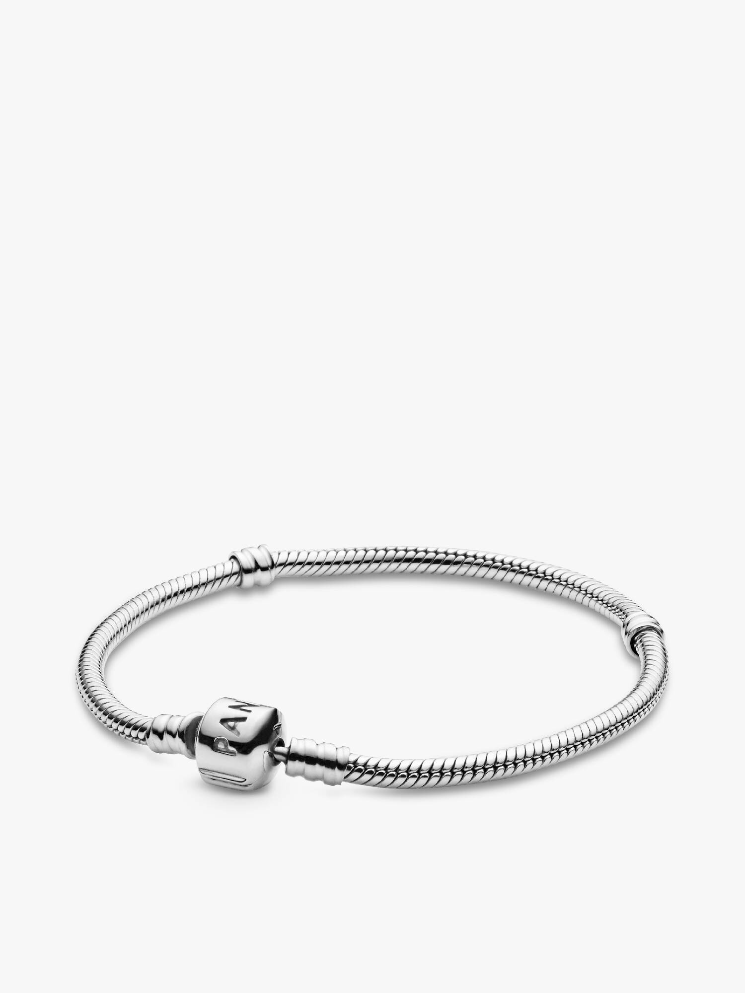 Pulseira Malha Snake Fecho Barril