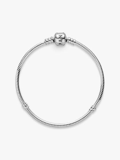 Pulseira Malha Snake Fecho Barril