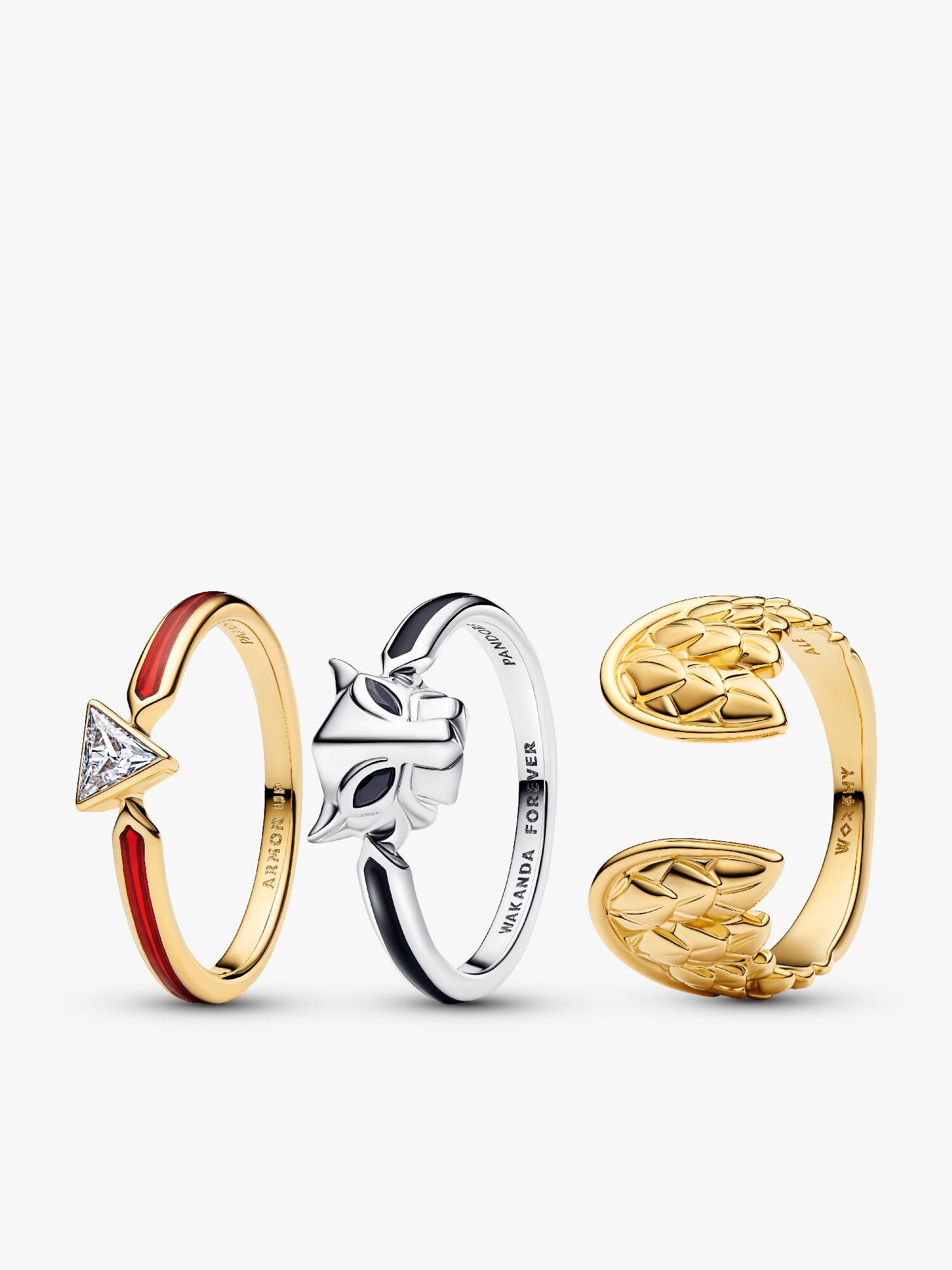 Conjunto de Presente Anéis Marvel Avengers