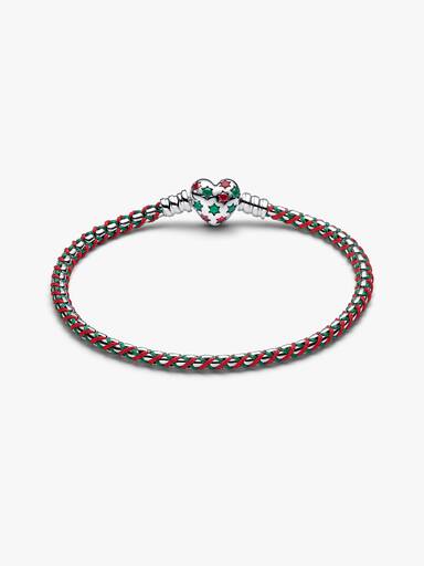 Pulseira de Corrente Caixa Cordão Menta
