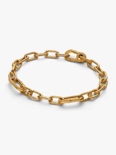Pulseira de Corrente de Elos Pequenos