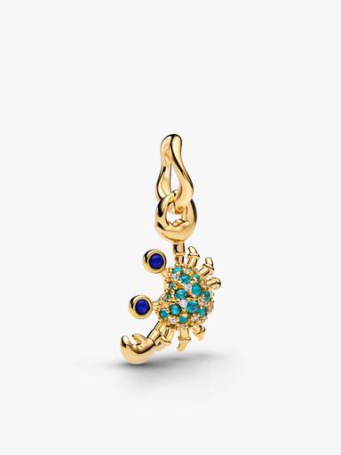 Conjunto de Presente Caranguejo Dourado
