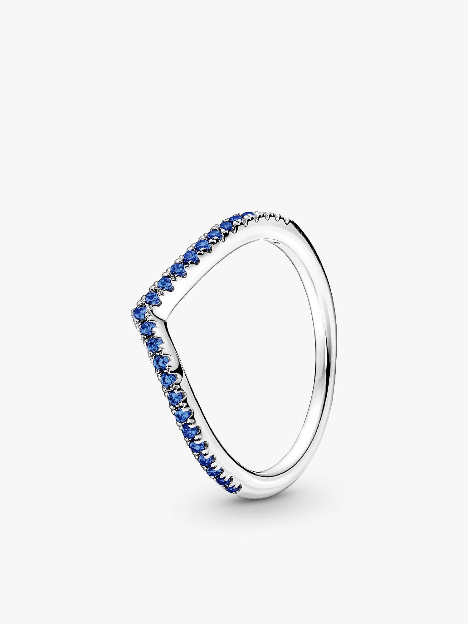 Anel Timeless Wish Brilhante Azul