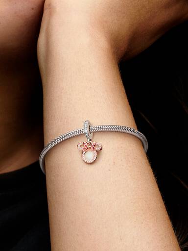 Conta Pendente Disney Minnie Mouse Silhouettey