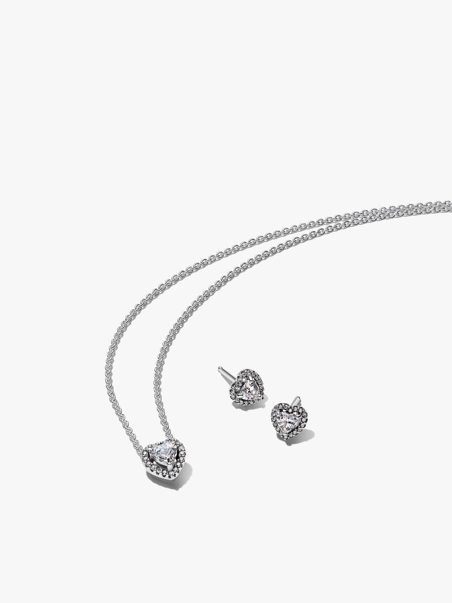 Conjunto de presente Colar e Brincos Elevated Coração