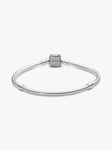 Pulseira Malha Snake Pavé Cintilante Moments