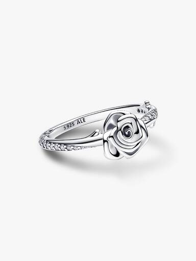 Anel Rosa em Flor