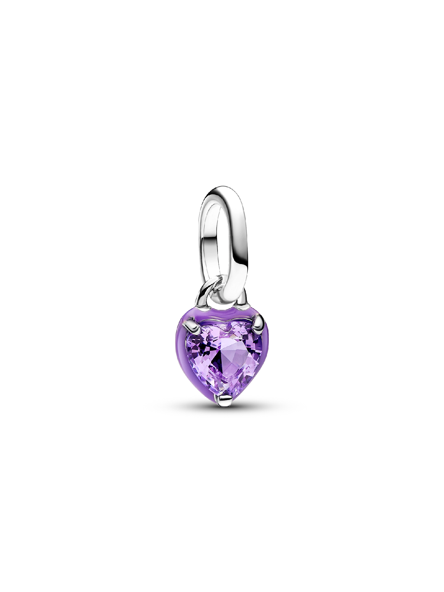 Mini Pendente Pandora ME Chakra Roxo Coração