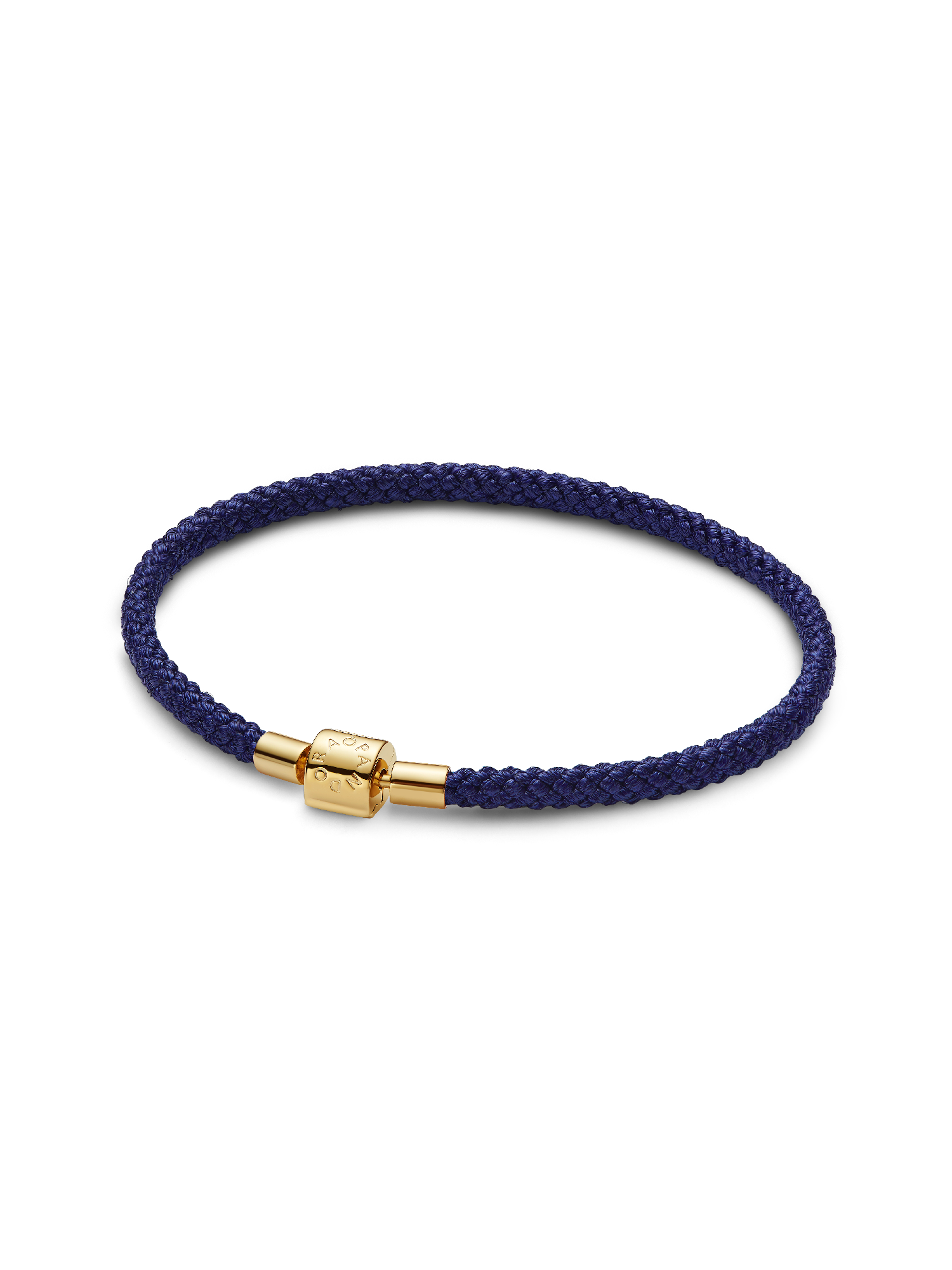 Pulseira Cordão Azul Brilhante