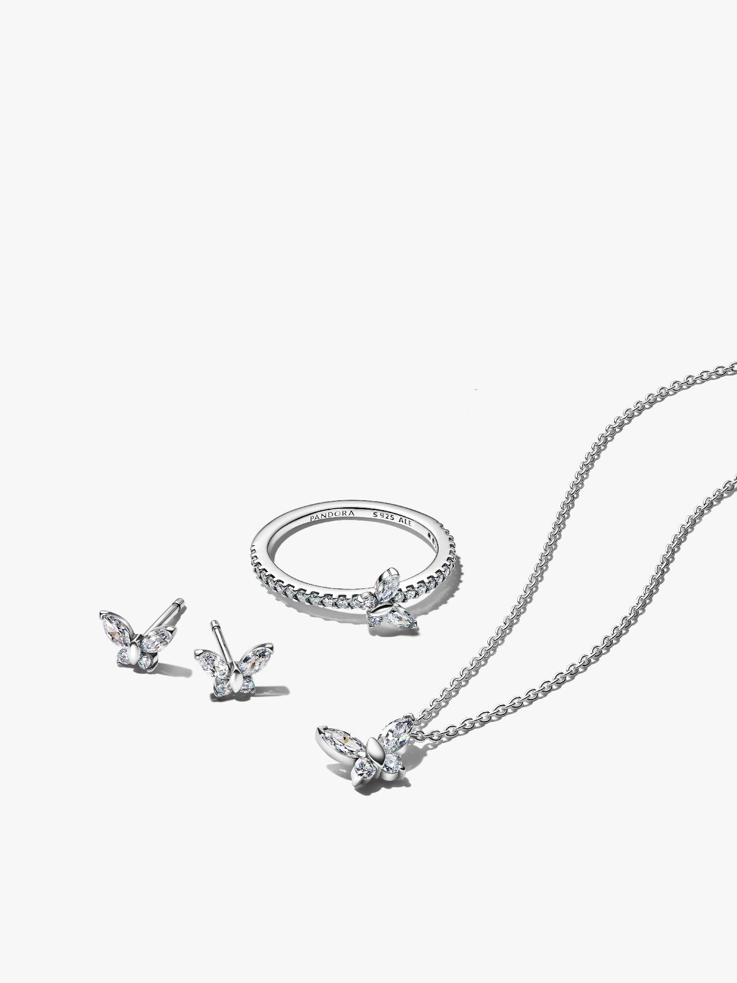 Conjunto de presente Borboleta Brilhante