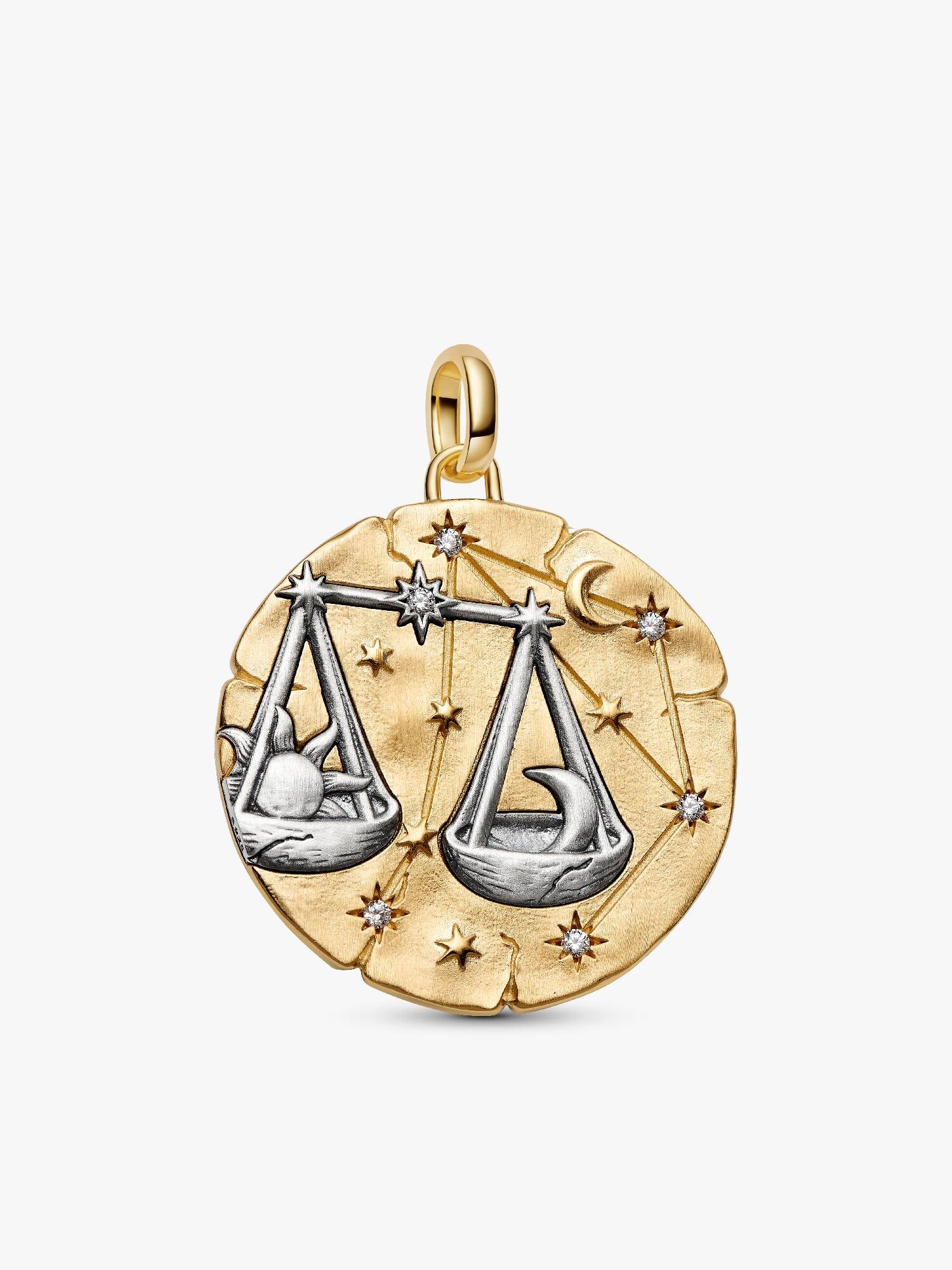 Conta Medalhão Grande Zodíaco Balança