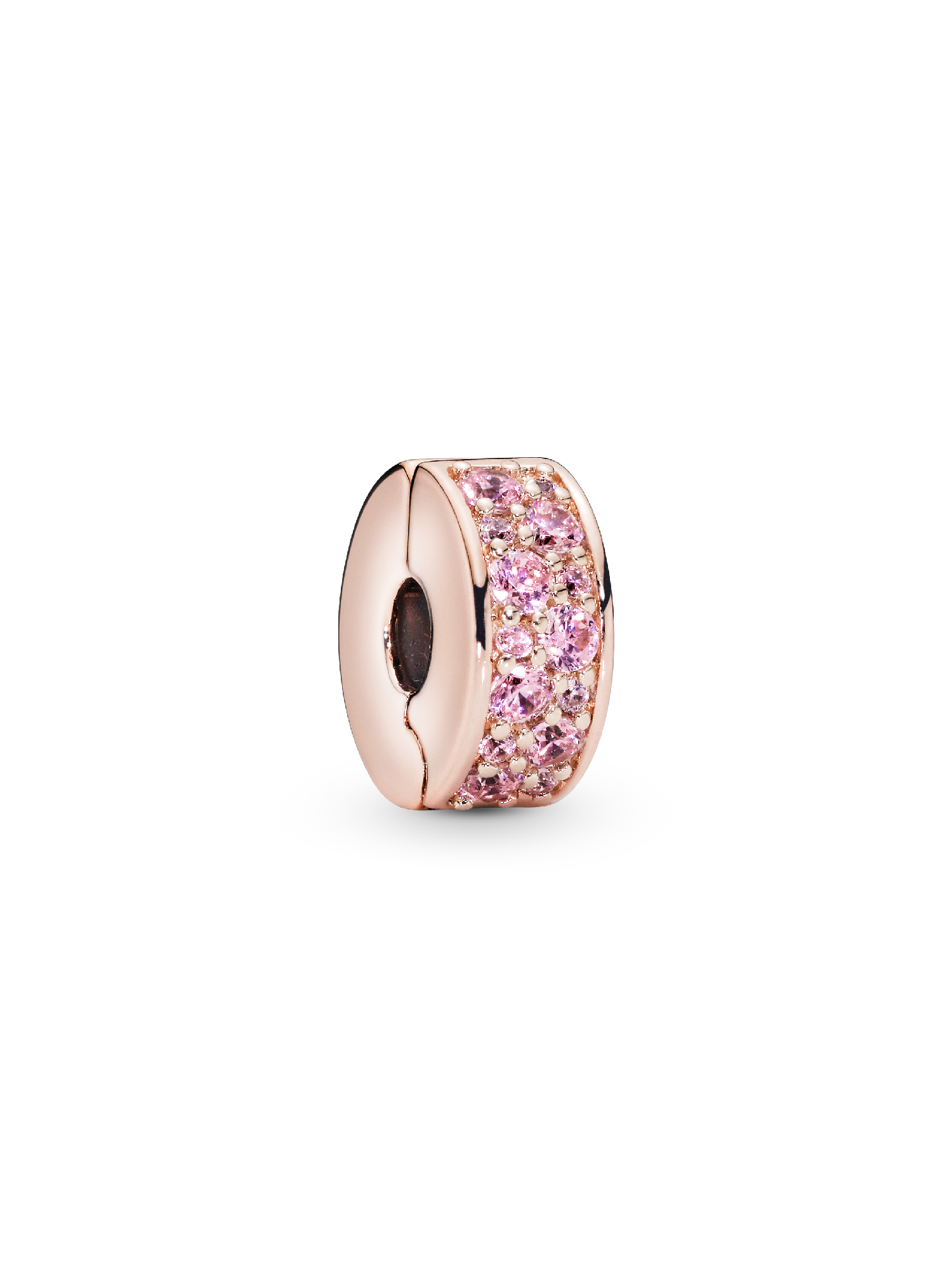 Clip Pavé Rosa
