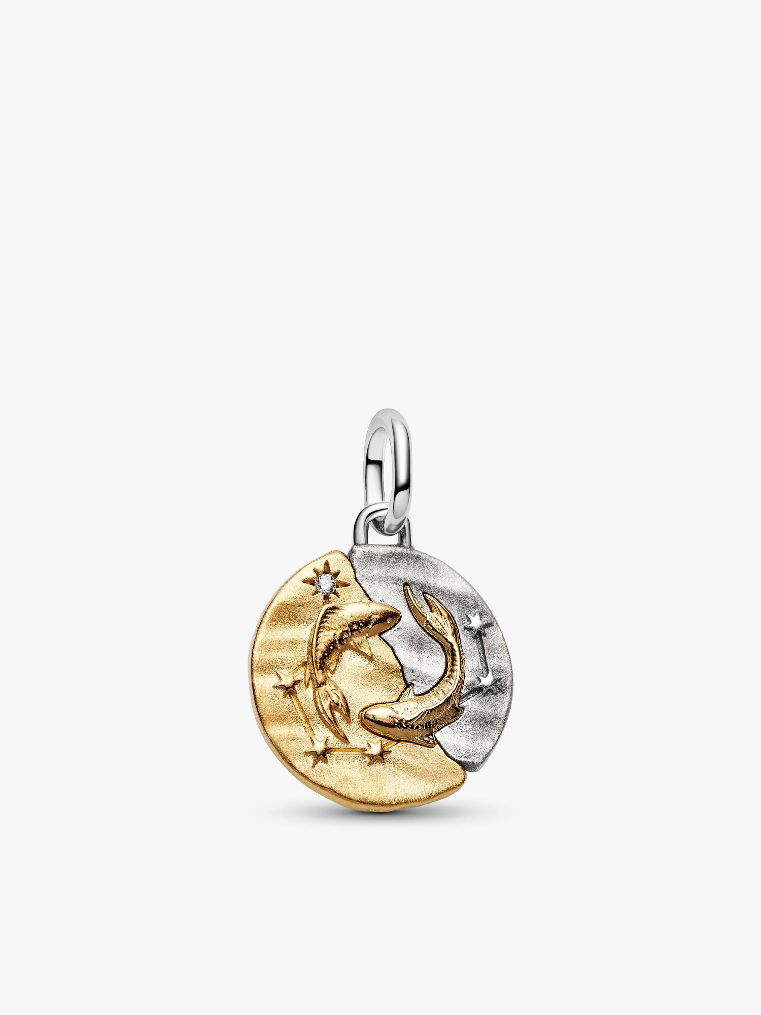 Conta Medalhão Zodíaco Peixes