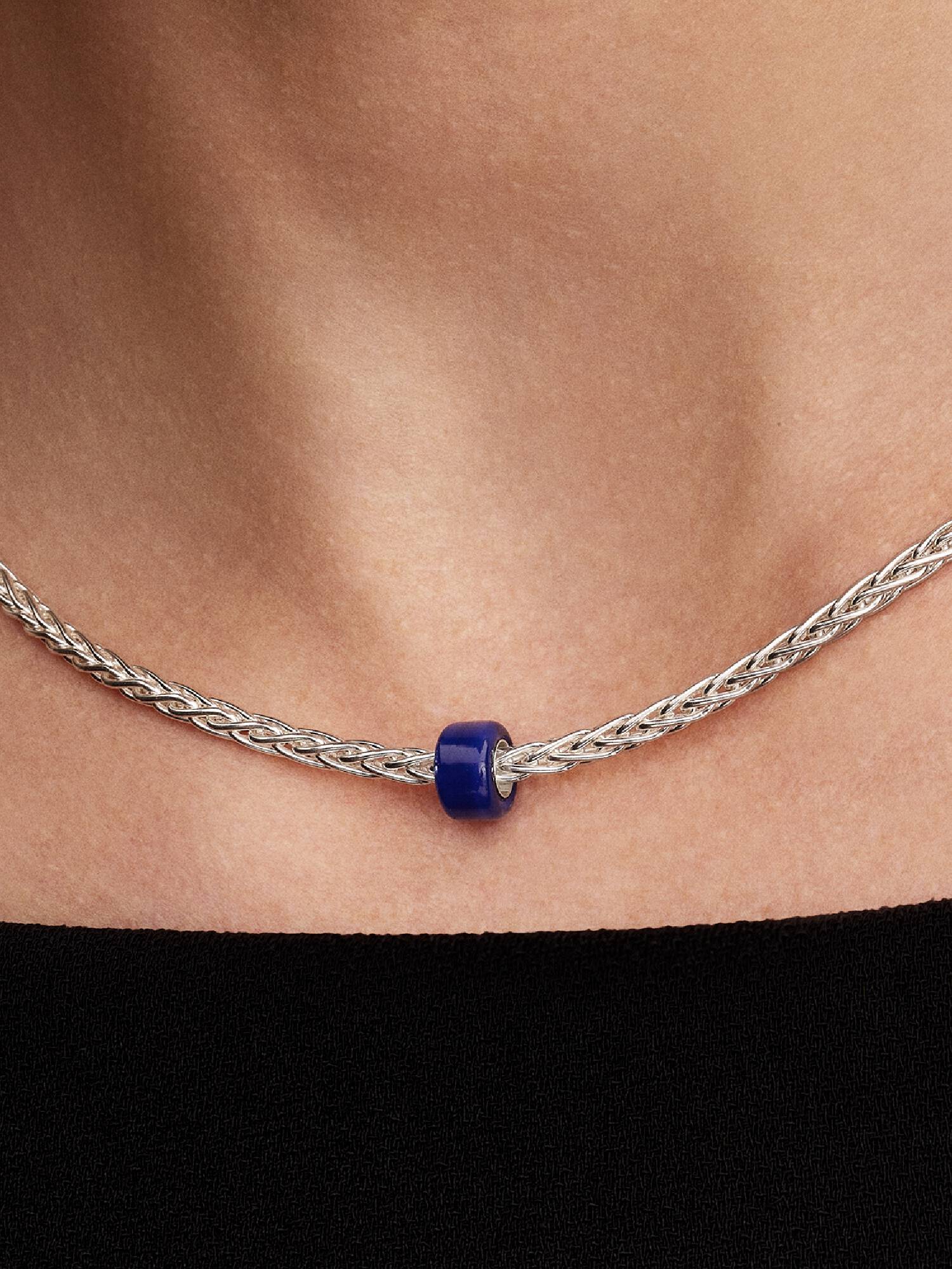 Mini Conta Vidro Murano Azul