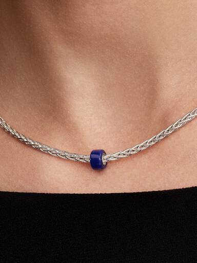 Mini Conta Vidro Murano Azul
