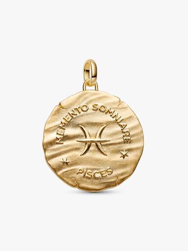 Conta Medalhão Grande Zodíaco Peixes