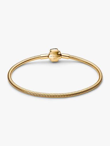 Pulseira Corrente Snake Rosa Encantada Bela e o Monstro Disney
