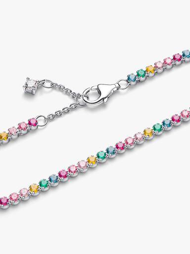 Pulseira de Ténis Arco-íris