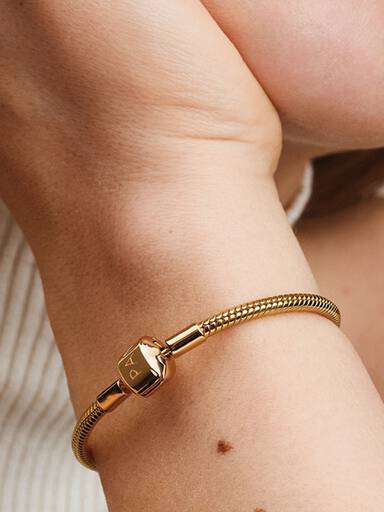 Pulseira Malha Snake Fecho Barril