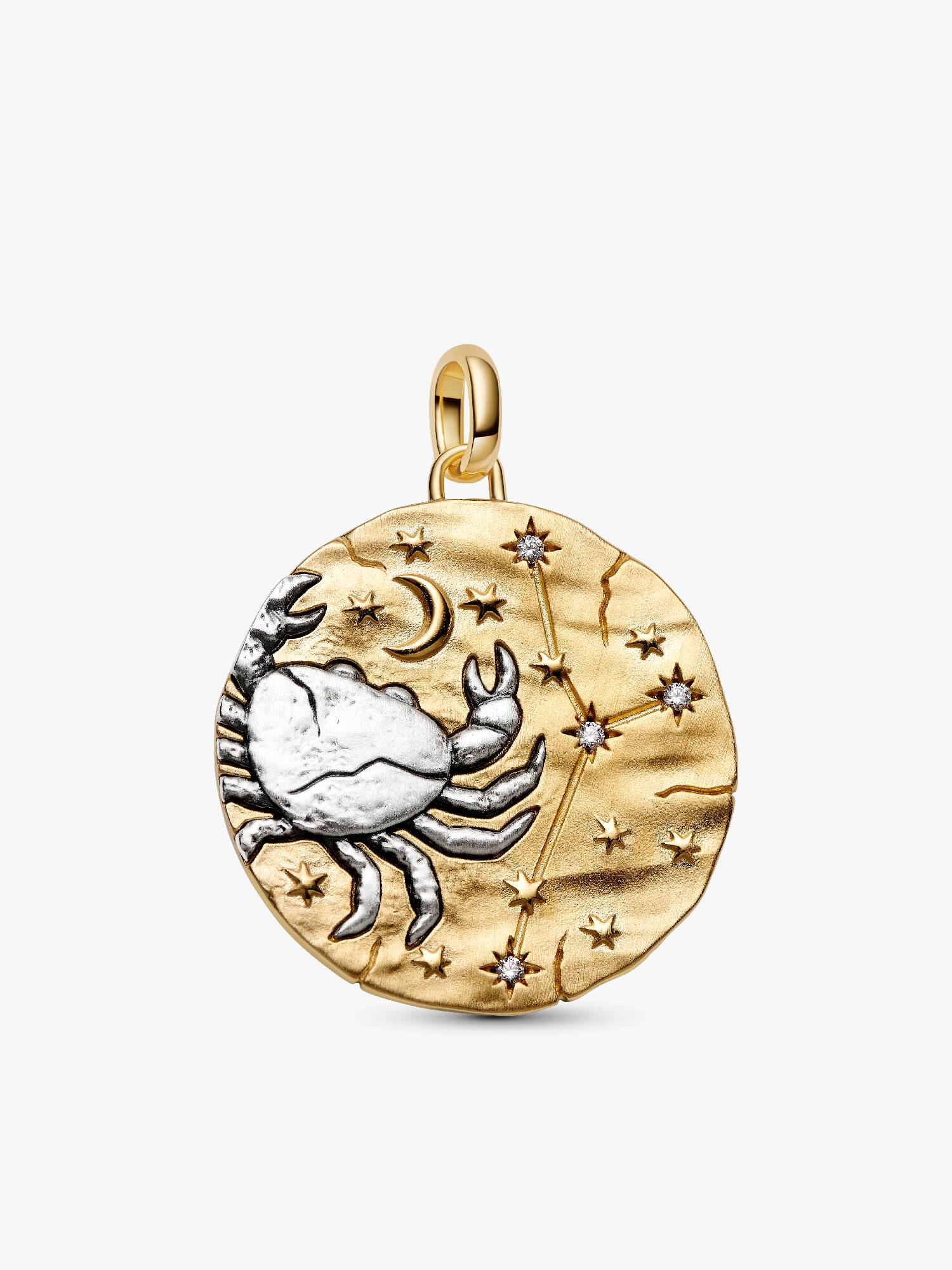 Conta Medalhão Grande Zodíaco Caranguejo