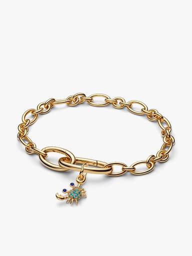 Conjunto de Presente Caranguejo Dourado