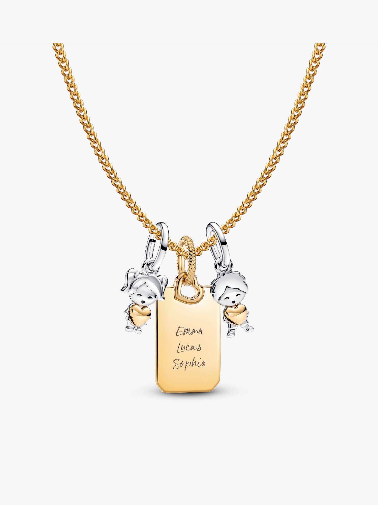 Conjunto de Presente Colar Gravável "Mother's Love"