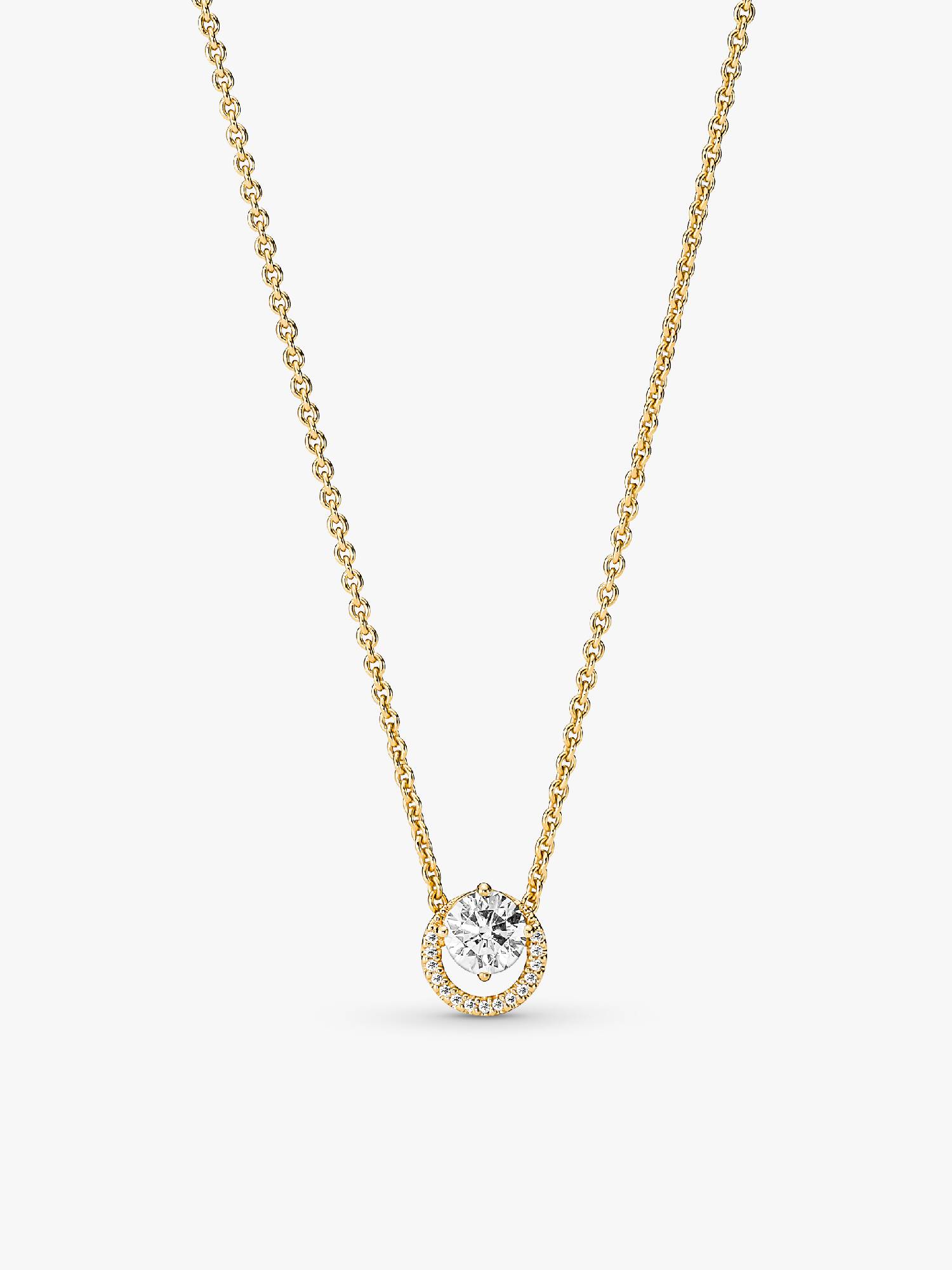 Colar Sparkling Round Halo
