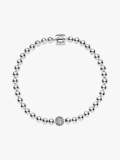 Pulseira Beads & Pavé
