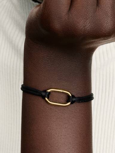 Pulseira de Corrente de Elos de Abrir