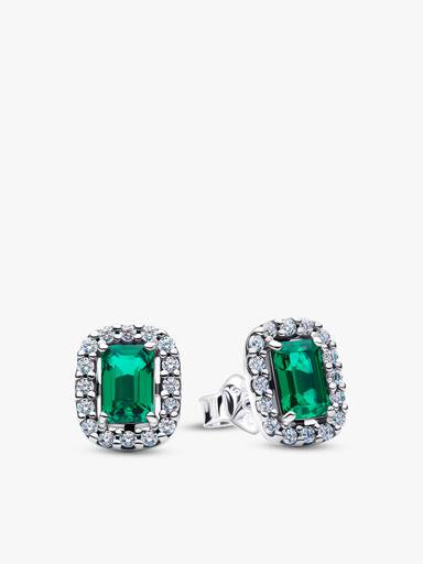 Conjunto de Presente Halo Verde Completo Pandora Timeless
