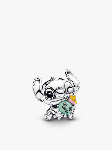 Conjunto de Presente Pulseira Coração Moments e Charm Stitch & Scrump