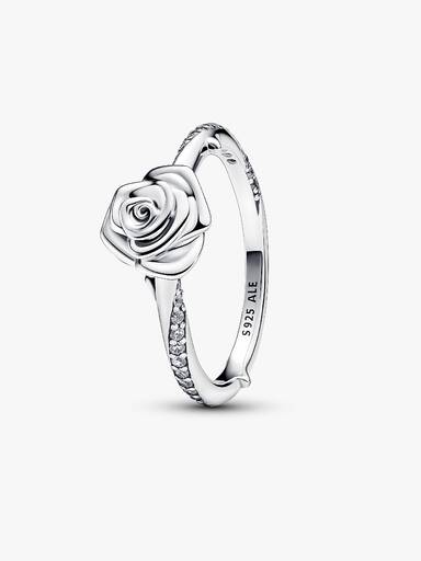 Anel Rosa em Flor