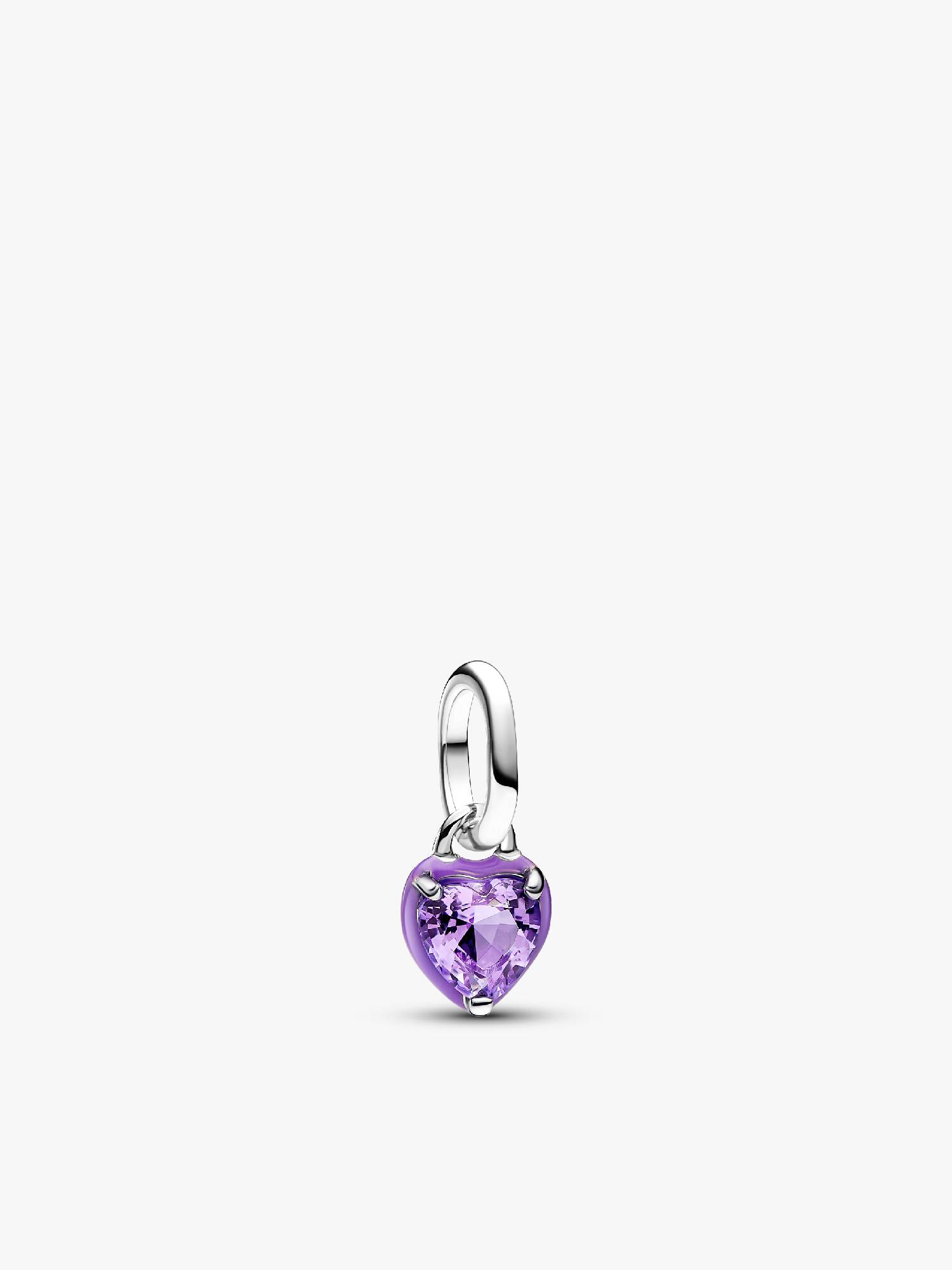 Mini Pendente Pandora ME Chakra Roxo Coração