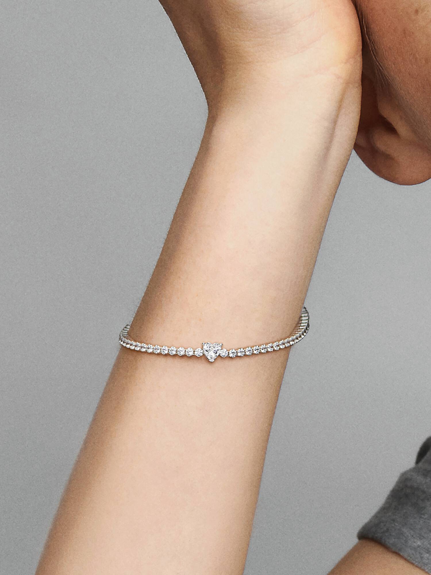 Pulseira Brilhante Coração