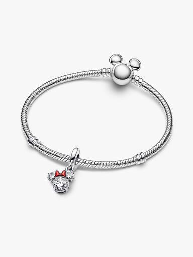 Conta Pendente Silhueta da Minnie Disney