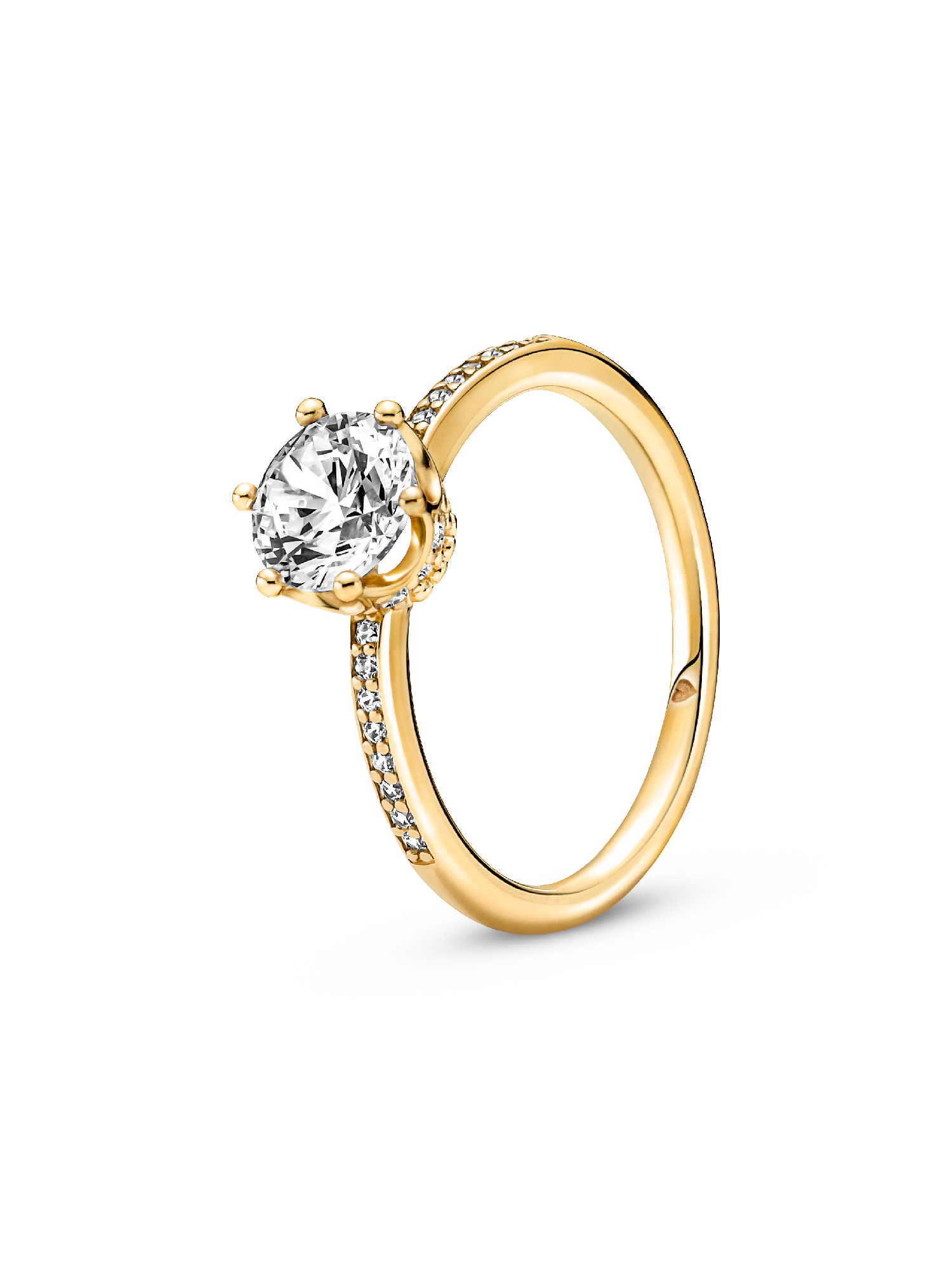 Anel Clear Brilhante CFilan Solitaire
