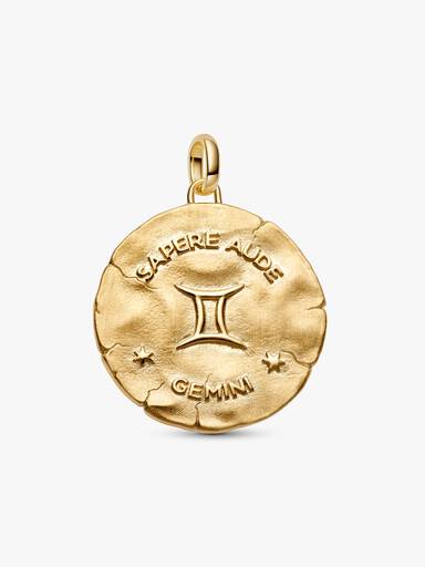 Conta Medalhão Grande Zodíaco Gémeos