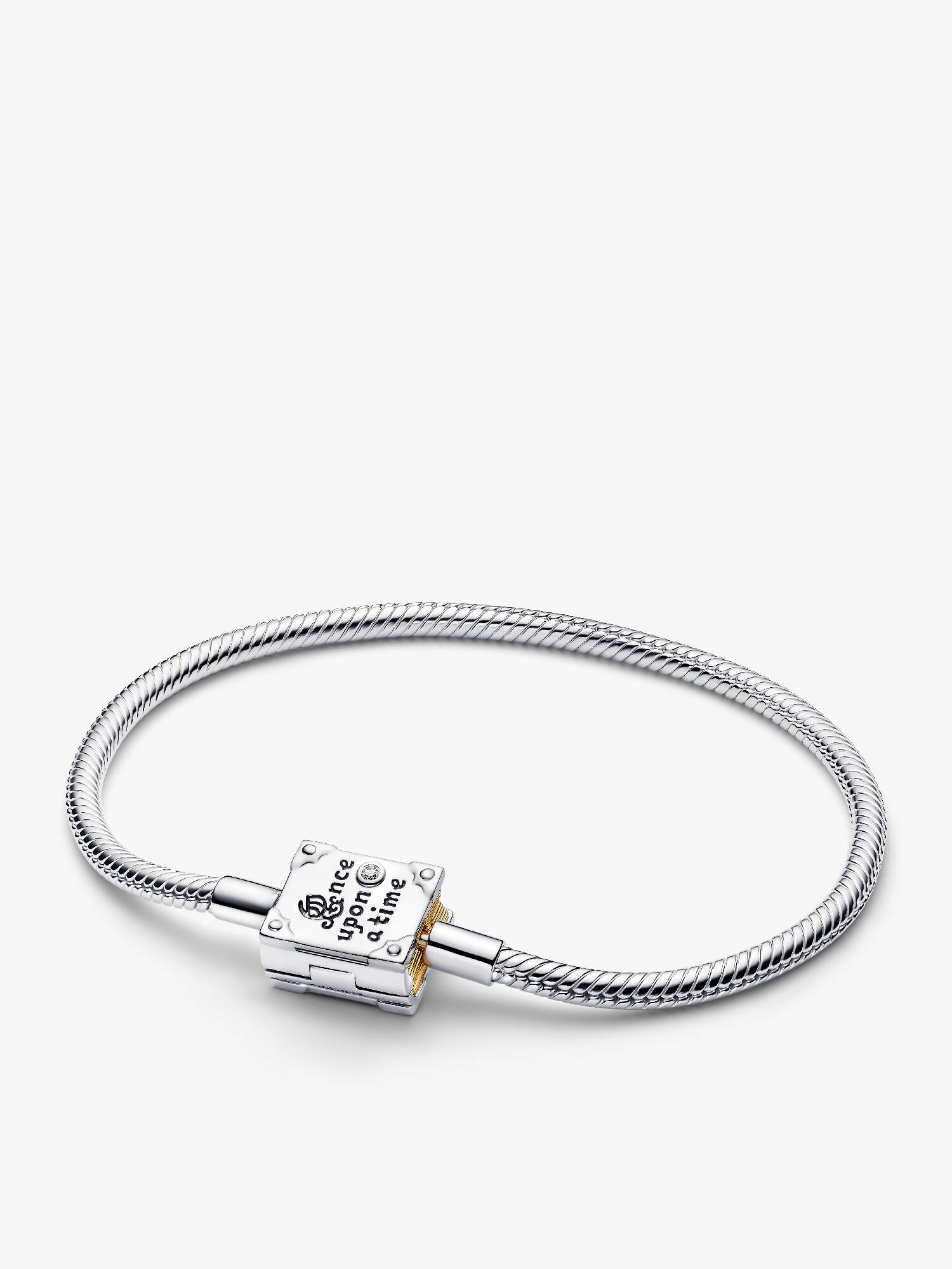Pulseira Corrente Serpente Conto das Princesas Disney
