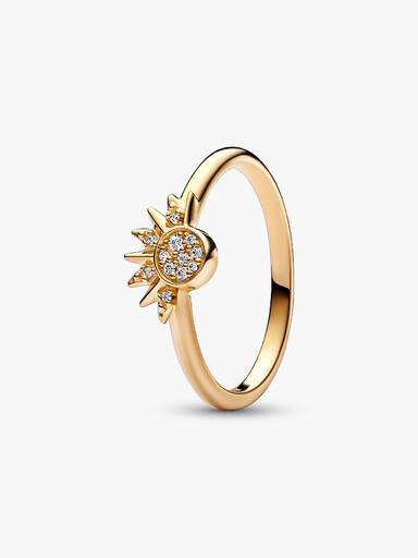 Anel Celestial Sol Brilhante