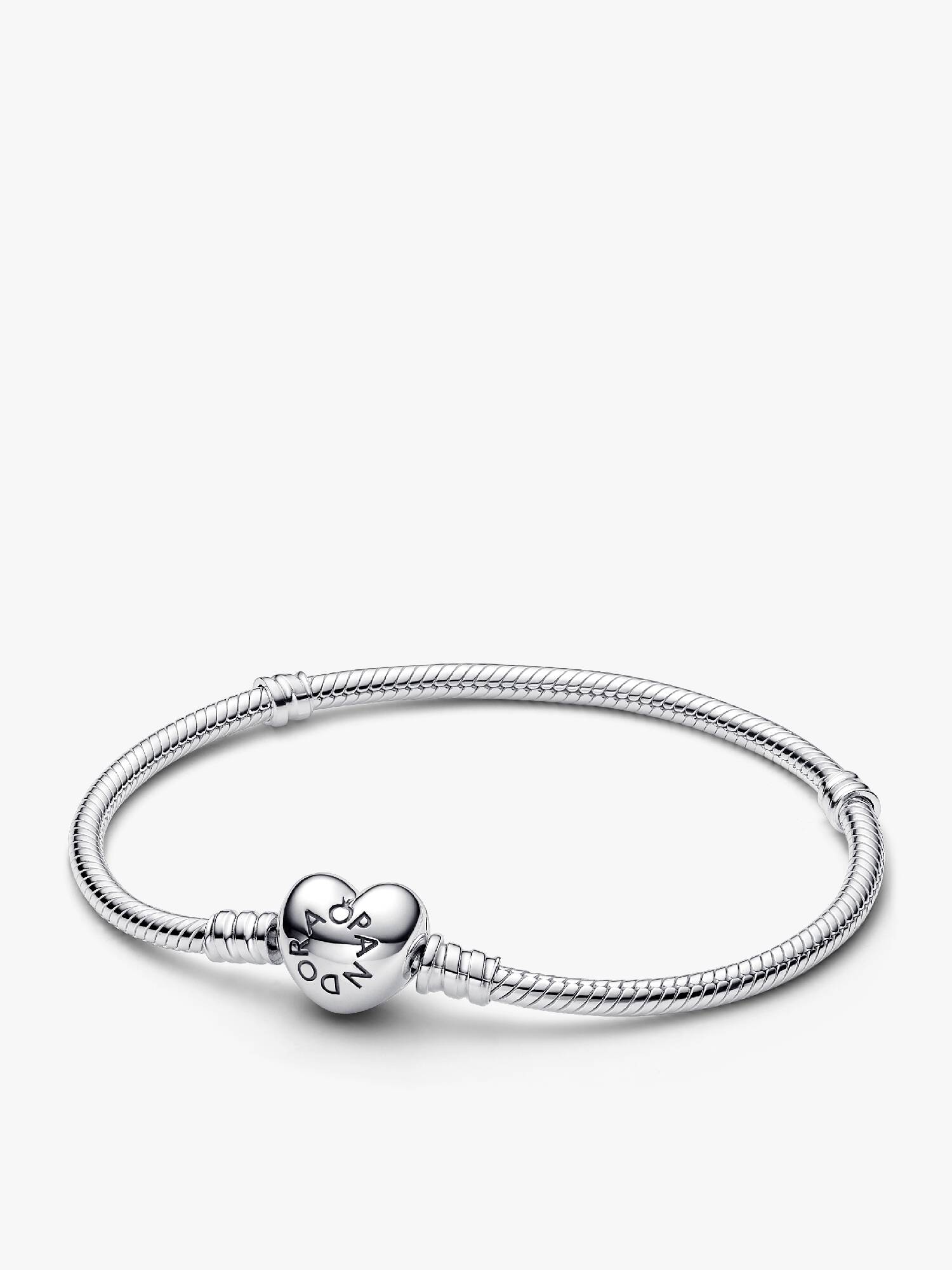 Pulseira Malha Snake e Coração