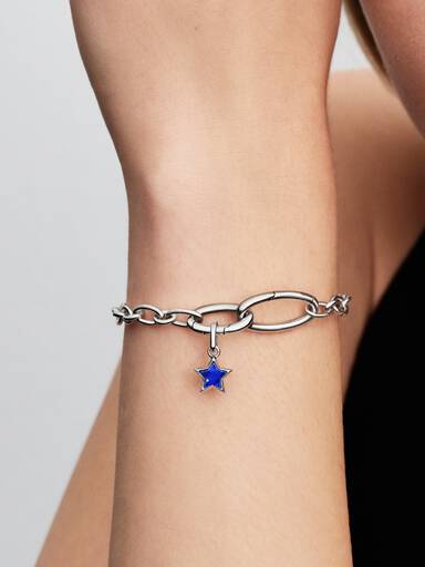 Mini Conta Pendente Estrela Azul