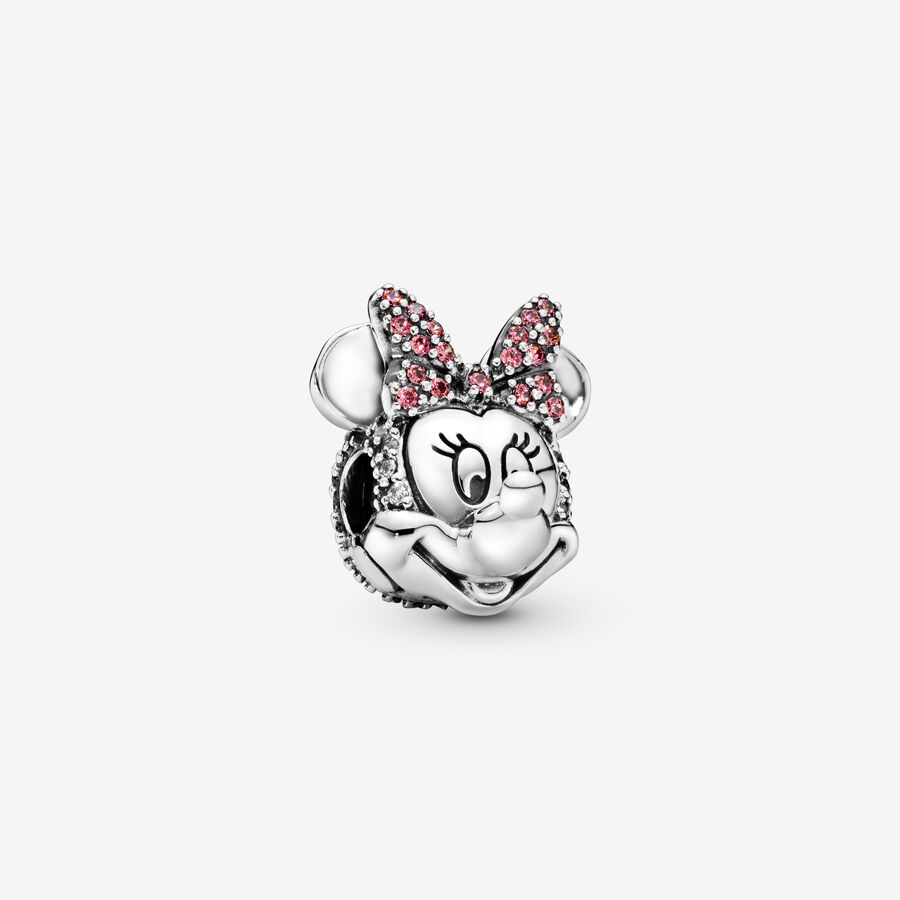 Clip Disney Minnie Mouse Pink Pavé Bow image number 0