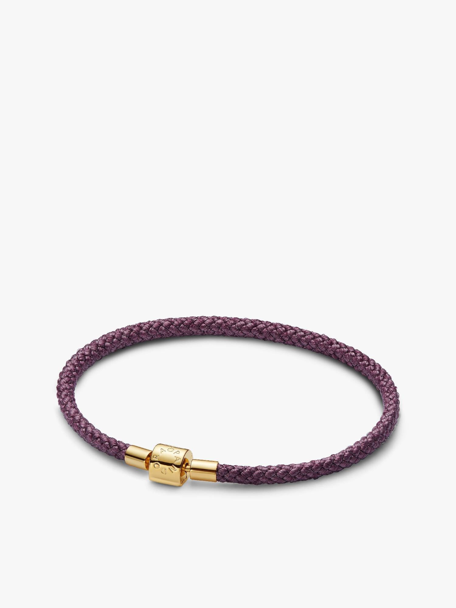Pulseira Cordão Lilás Brilhante